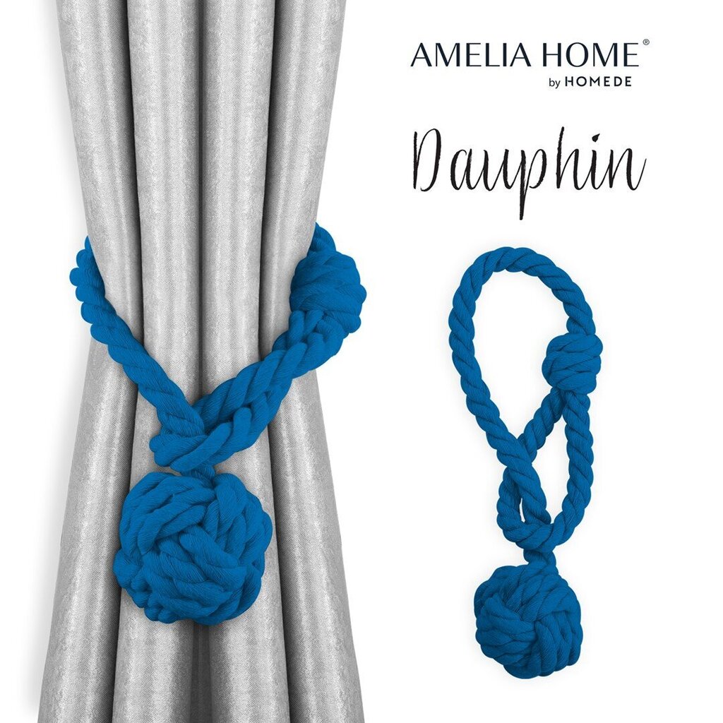 AmeliaHome užuolaidų segtukai Dauphin, 2 vnt. kaina ir informacija | Užuolaidos | pigu.lt