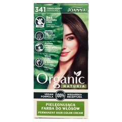 Краска для волос Joanna Professional Naturia Organic, 341 Chocolate цена и информация | Краска для волос | pigu.lt