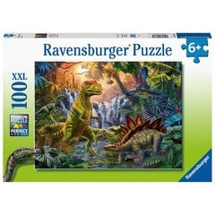 Пазл Ravensburger 100 шт Оазис динозавров цена и информация | Пазлы | pigu.lt