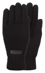 Мужские перчатки Icpeak Hansell 58859-8*990, черные цена и информация | Мужские шарфы, шапки, перчатки | pigu.lt
