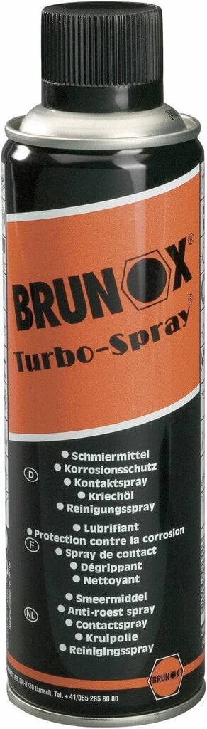 BRUNOX daugiafunkcinė tepimo priemonė Turbo-Spray su priedu Turboline 300ml kaina ir informacija | Autochemija | pigu.lt