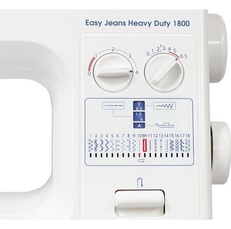 Janome Easy Jeans Heavy Dute 1800 kaina ir informacija | Siuvimo mašinos | pigu.lt