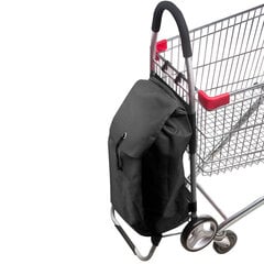Складная тележка CarryOn для покупок, черная, 901018503 цена и информация | Сумки для покупок | pigu.lt
