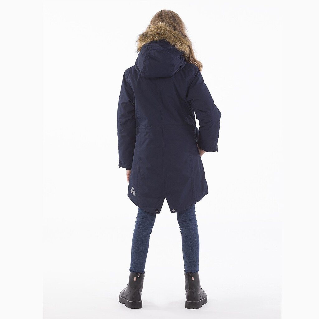 Huppa mergaičių žiemos parka VIVIAN, tamsiai mėlyna kaina ir informacija | Žiemos drabužiai vaikams | pigu.lt