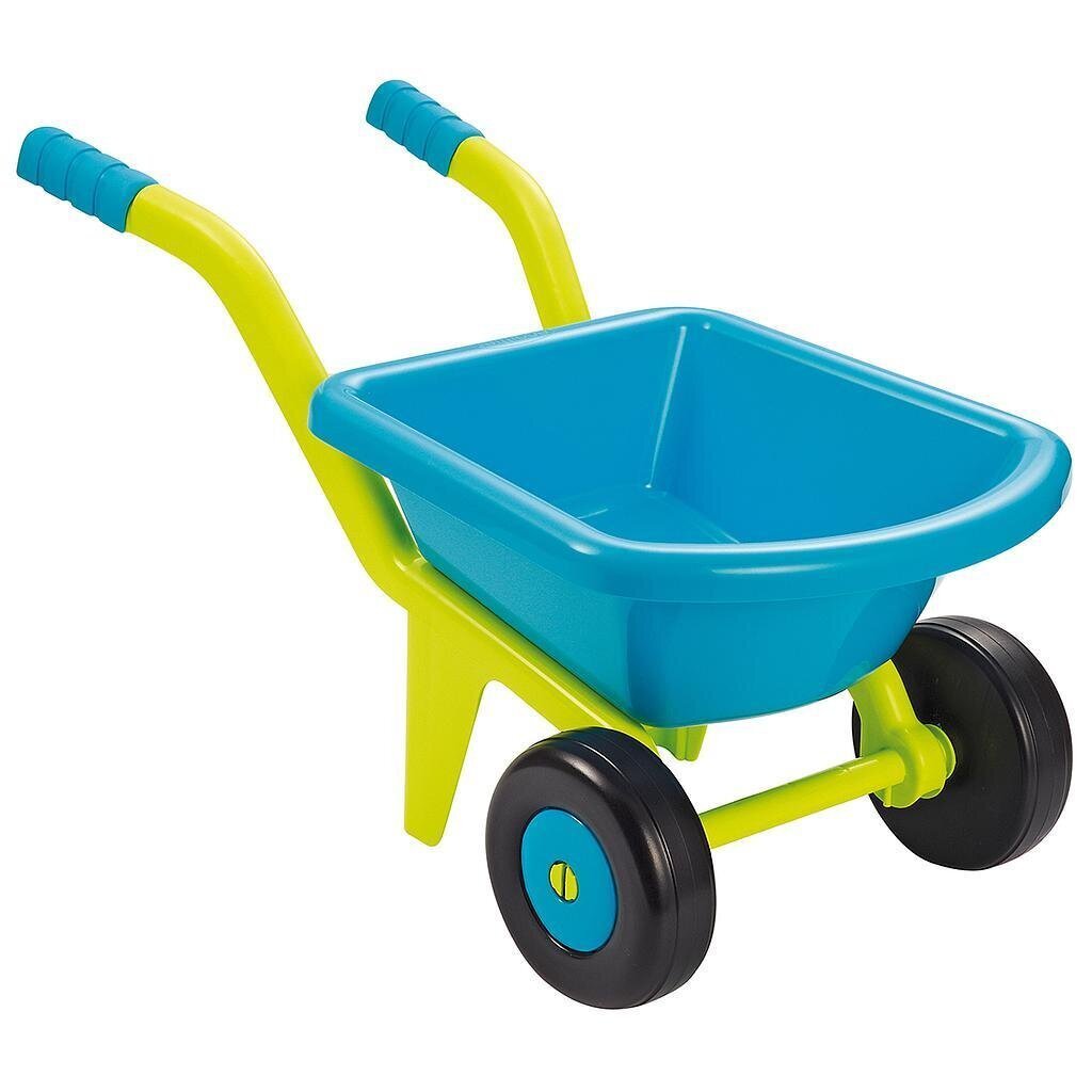 Vaikiškas sodo karutis Smoby, mėlynas, 18+ mėn цена и информация | Vandens, smėlio ir paplūdimio žaislai | pigu.lt