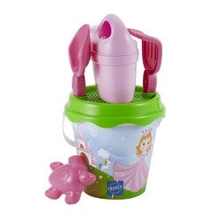 Smėlio žaislų rinkinys su princese Ecoiffier, rožinis, 5d. kaina ir informacija | Vandens, smėlio ir paplūdimio žaislai | pigu.lt