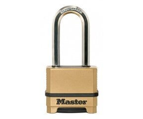 Pakabinama spyna 56mm su kodu Masterlock M175Eurdlh kaina ir informacija | Spynos | pigu.lt