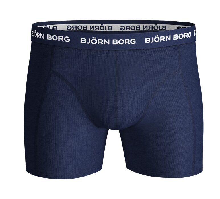 Vyriškos trumpikės Björn Borg 3 vnt, tamsiai mėlyna - spalvota 907173313 kaina ir informacija | Trumpikės | pigu.lt