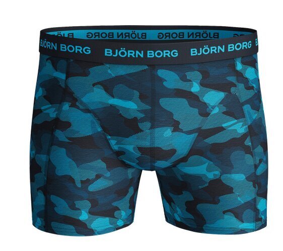 Vyriškos trumpikės Björn Borg 3 vnt, tamsiai mėlyna - spalvota 907173313 kaina ir informacija | Trumpikės | pigu.lt