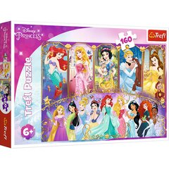 Dėlionė Trefl Disney Princesės, 160 det. kaina ir informacija | Dėlionės (puzzle) | pigu.lt