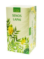 Senos lapai (Folium Sennae) arbata 1.5g N20 Emili kaina ir informacija | Arbatos ir vaistažolės | pigu.lt