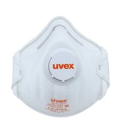 Respiratorius Uvex Silv-Air Classic 2210 FFP2, 3 vnt kaina ir informacija | Galvos apsauga | pigu.lt