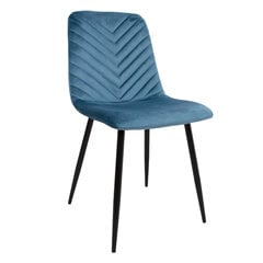 Valgomojo kėdė Brie, mėlyna kaina ir informacija | Virtuvės ir valgomojo kėdės | pigu.lt