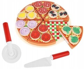 Деревянная Пицца цена и информация | Развивающие игрушки | pigu.lt