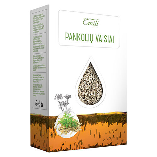 Pankolių vaisiai (Fructus Foeniculi) 40g Emili kaina ir informacija | Arbatos ir vaistažolės | pigu.lt