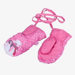 Перчатки для девочек TuTu, розовые цена и информация | Шапки, перчатки, шарфы для девочек | pigu.lt