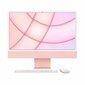 Apple iMac 24” M1 8/256GB Pink SWE MGPM3KS/A kaina ir informacija | Stacionarūs kompiuteriai | pigu.lt