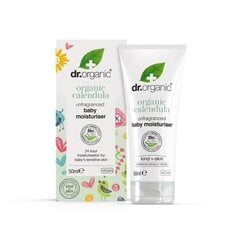 Drėkinamasis kremas vaikams dr.Organic, be kvapiųjų medetkų, 50 ml kaina ir informacija | Kosmetika vaikams ir mamoms | pigu.lt