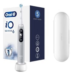 Oral-B iO6 Series Grey Opal kaina ir informacija | Oral-B Buitinė technika ir elektronika | pigu.lt