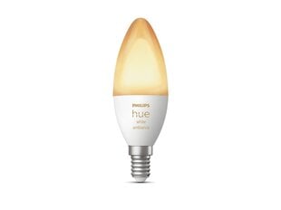 Philips Hue WA 4W B39 E14 lemputė kaina ir informacija | Philips Apšvietimo ir elektros prekės | pigu.lt