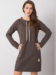 Платье женское, коричневое. цена и информация | Платья | pigu.lt