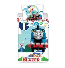 Комплект постельного белья Thomas and Friends, 140 x 200 см + наволочка 70 x 90 см цена и информация | Детское постельное бельё | pigu.lt