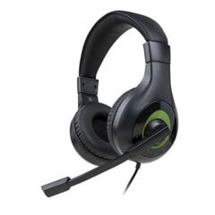 Žaidimų ausinės Nacon Bigben XBox X Official Headset V1 Black, mikrofonas, juodas цена и информация | Компьютерные игры | pigu.lt