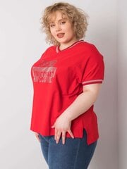 Palaidinė moterims, raudona Universalus цена и информация | Женские блузки, рубашки | pigu.lt