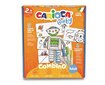 Kūrybinis rinkinys: spalvinimas - dėlionė CARIOCA Baby – robotai цена и информация | Lavinamieji žaislai | pigu.lt