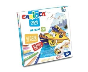 Креативный набор CARIOCA 3D Mr.Boat цена и информация | Развивающие игрушки | pigu.lt