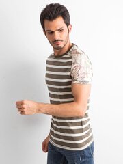 Marškinėliai vyrams, rudi цена и информация | Мужские футболки | pigu.lt