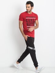 Мужская футболка Tommy Life, красная цена и информация | Мужские футболки | pigu.lt