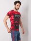 Marškinėliai vyrams, raudoni цена и информация | Vyriški marškinėliai | pigu.lt