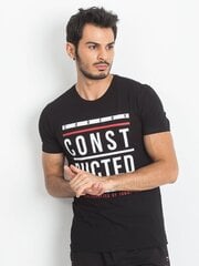 Marškinėliai vyrams, juodi XL kaina ir informacija | Vyriški marškinėliai | pigu.lt