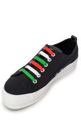 Mini lacci batų raišteliai, žali цена и информация | Средства для ухода за одеждой и обувью | pigu.lt