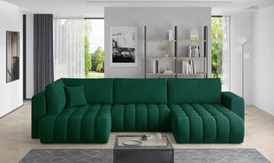 Мягкий уголок NORE Bonito Nube, темно-зеленый цена и информация | Угловые диваны | pigu.lt