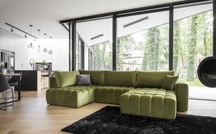 Мягкий уголок NORE Bonito Loco, светло-зеленый цена и информация | Угловые диваны | pigu.lt