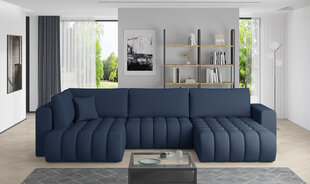 Мягкий угол NORE Bonito Savol, синий цена и информация | Угловые диваны | pigu.lt