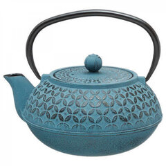 Чайник чугунный с ситом Blue Flowers, 1 л цена и информация | Чайники, кофейники | pigu.lt