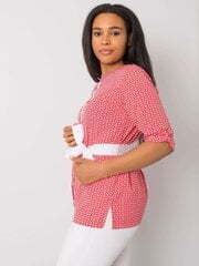 Женская красная блузка больших размеров цена и информация | Женские блузки, рубашки | pigu.lt