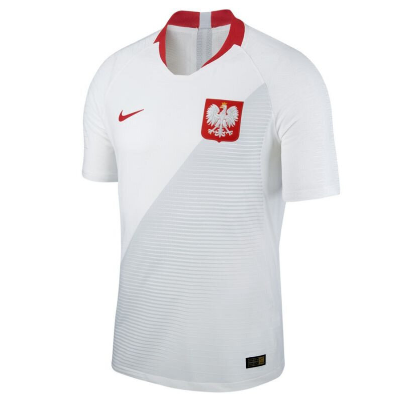 Marškinėliai vyrams Nike Poland Vapor Match Home M 922939100, balti kaina ir informacija | Vyriški marškinėliai | pigu.lt