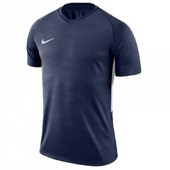 Футболка мужская Nike NK Dry Tiempo Prem Jsy SS M 894230411, синяя цена и информация | Мужские футболки | pigu.lt