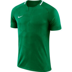 Marškinėliai vyrams Nike NK Dry Challenge II JSY SS M 893964341, žali kaina ir informacija | Vyriški marškinėliai | pigu.lt