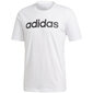 Marškinėliai vyrams Adidas Essentials Linear Tee M DQ3056, balti цена и информация | Vyriški marškinėliai | pigu.lt