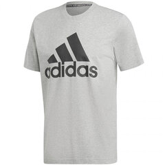 Marškinėliai vyrams Adidas MH BOS Tee M DT9930, pilki цена и информация | Мужские футболки | pigu.lt