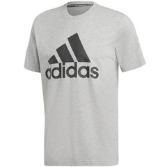 Marškinėliai vyrams Adidas MH BOS Tee M DT9930, pilki цена и информация | Футболка мужская | pigu.lt