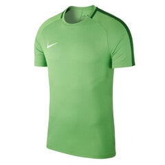Marškinėliai vyrams Nike NK Dry Academy 18 Top SS M 893693361, žali kaina ir informacija | Vyriški marškinėliai | pigu.lt
