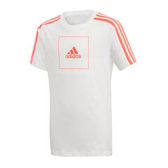Adidas marškinėliai berniukams Athletics Club FL2818, balti kaina ir informacija | Marškinėliai berniukams | pigu.lt