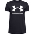 Marškinėliai moterims Under Armor Live Sportstyle Graphic Ssc UAR W 1356 305 001, juodi