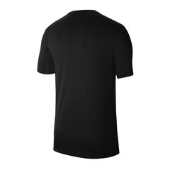 Мужская футболка Nike, черная цена и информация | Мужская спортивная одежда | pigu.lt